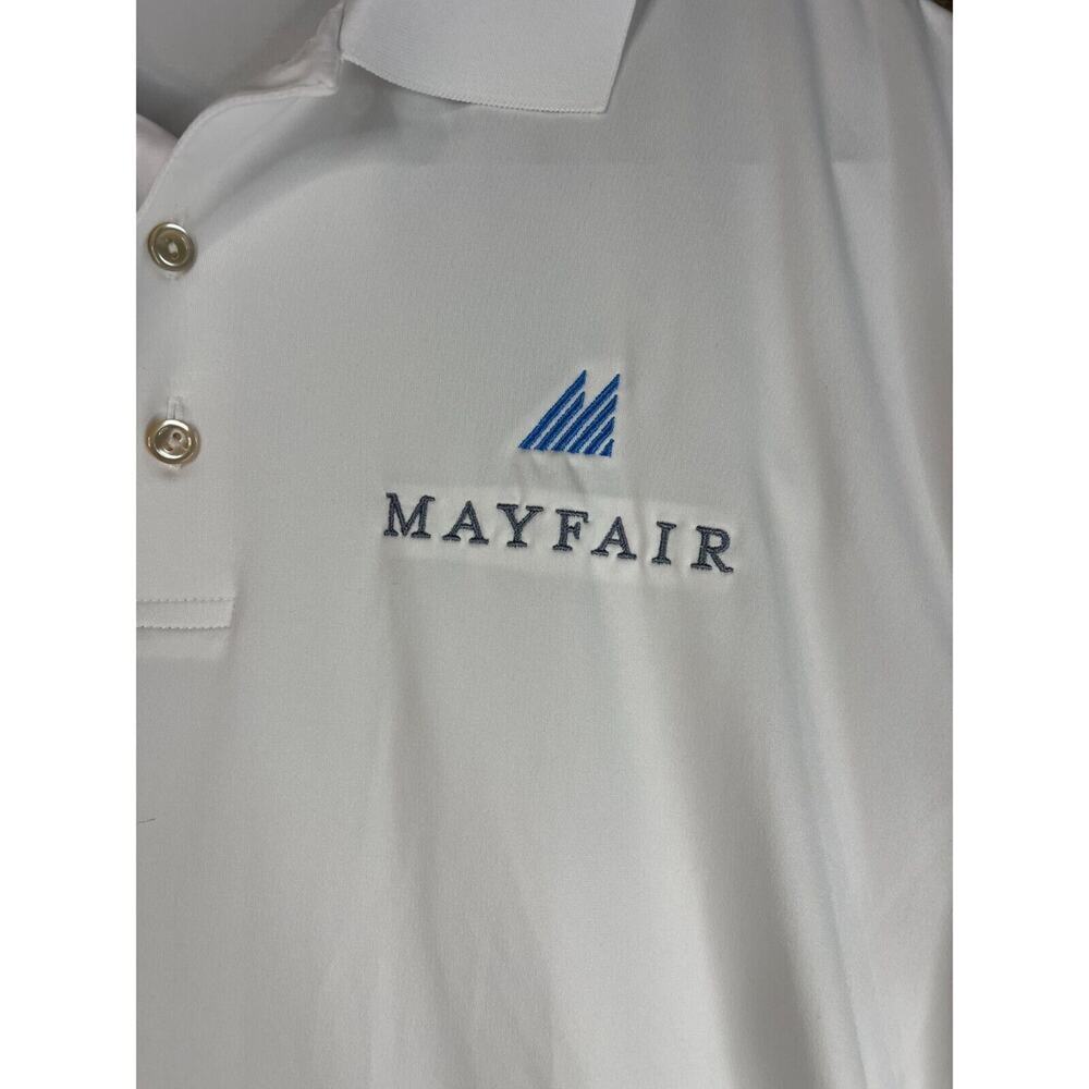 Peter Millar Solid White Summer Comfort Golf Polo… - image 3